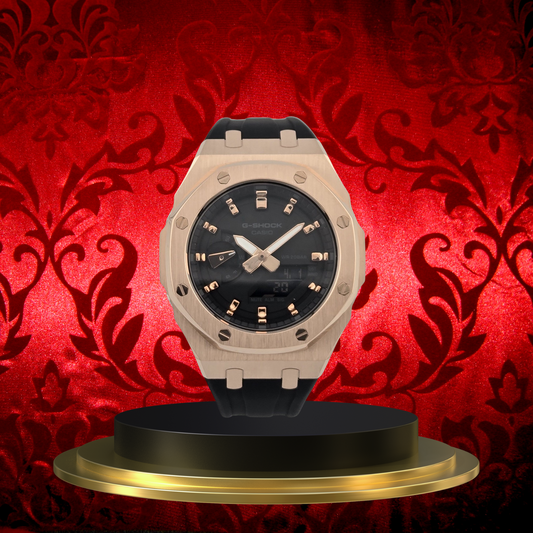 Black and Rose Gold - "Royal Gold"