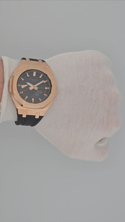 Black and Rose Gold - "Royal Gold"